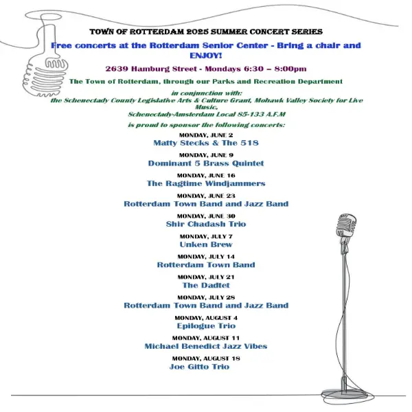Schenectady summer concert