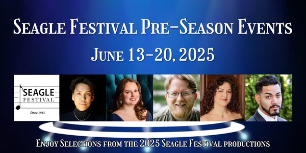 Seagle Festival Pre-Season Events 2025 poster