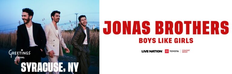 Jonas brothers greetings from your hometown tour poster