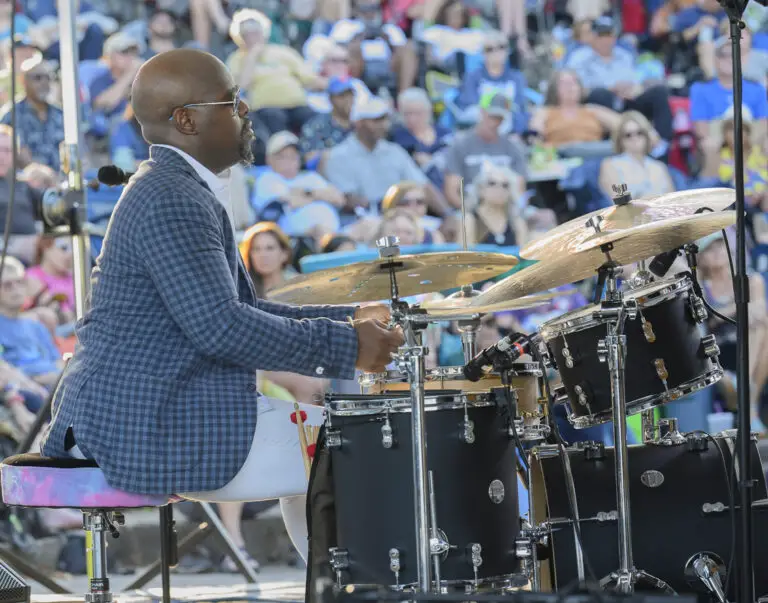 Ulysses Owens Jr. performing at last year's festival