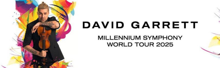 David Garrett Millennium Symphony Tour Art