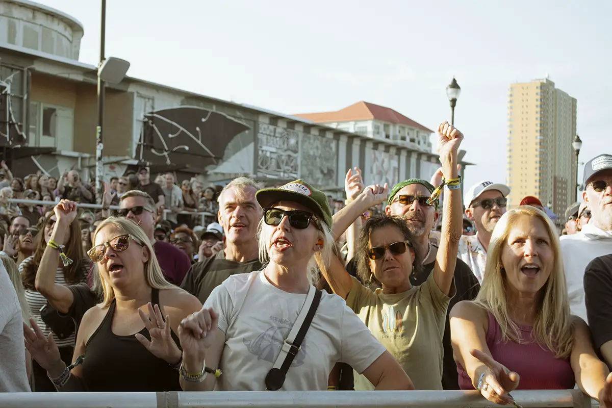 Crowd at Asbury Park NJ for Sea.Hear.Now. Festival 2025