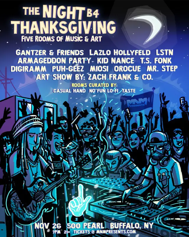 The Night B4 Thanksgiving Takes Over 500 Pearl in Buffalo