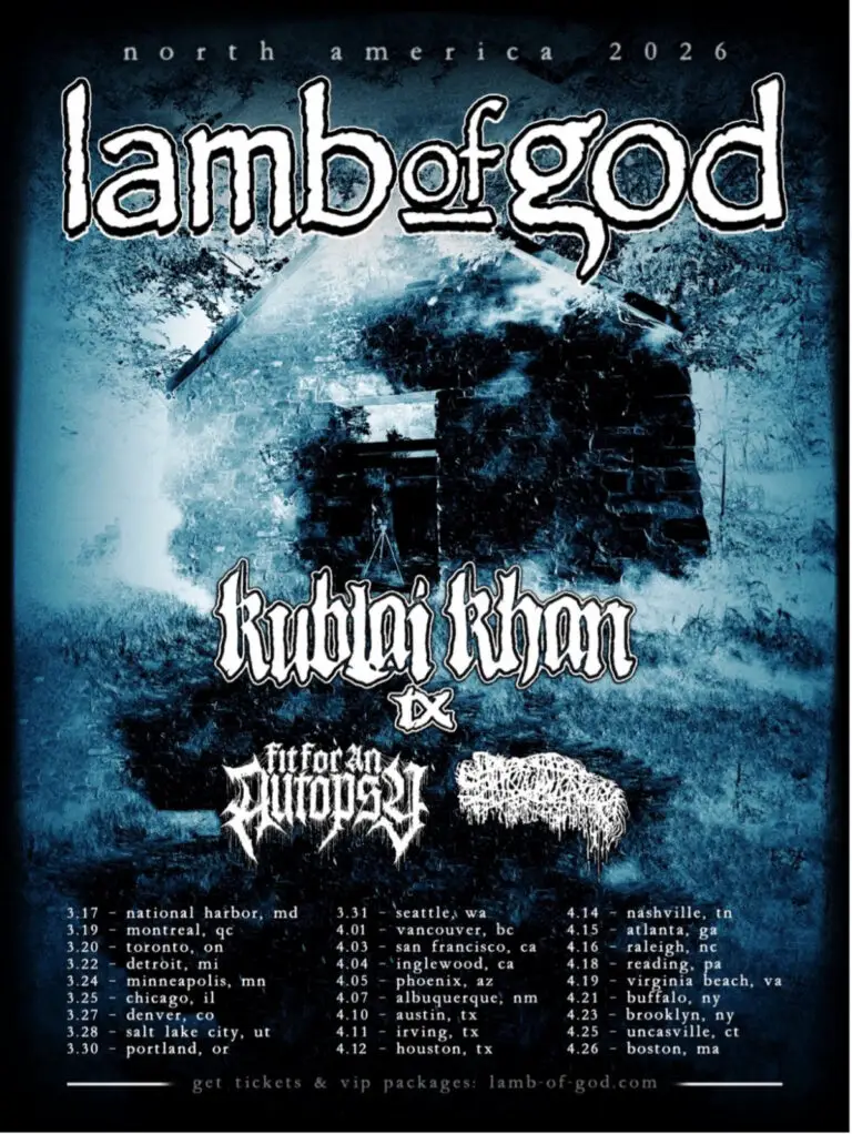 lamb of god tour