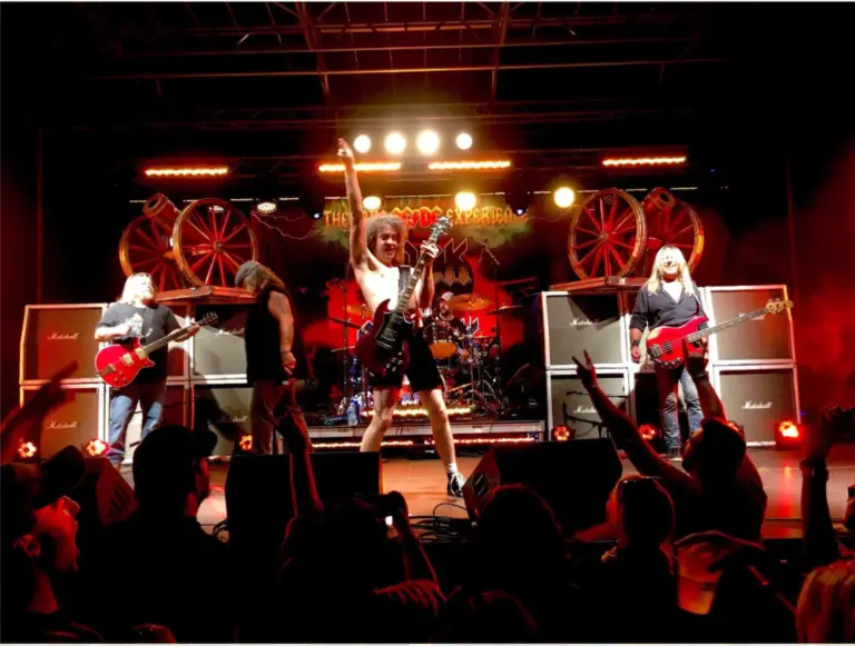 Back in Black on stage