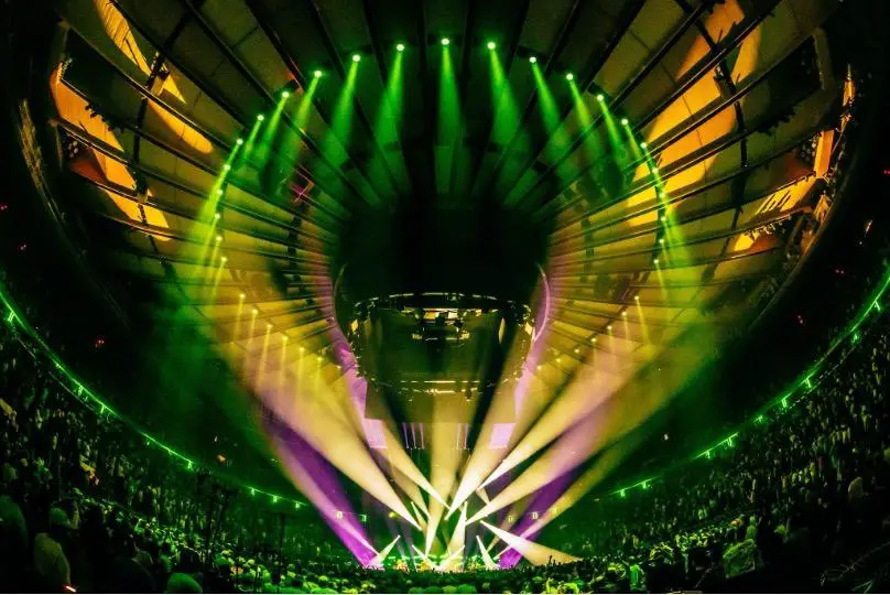 Goose concert lights