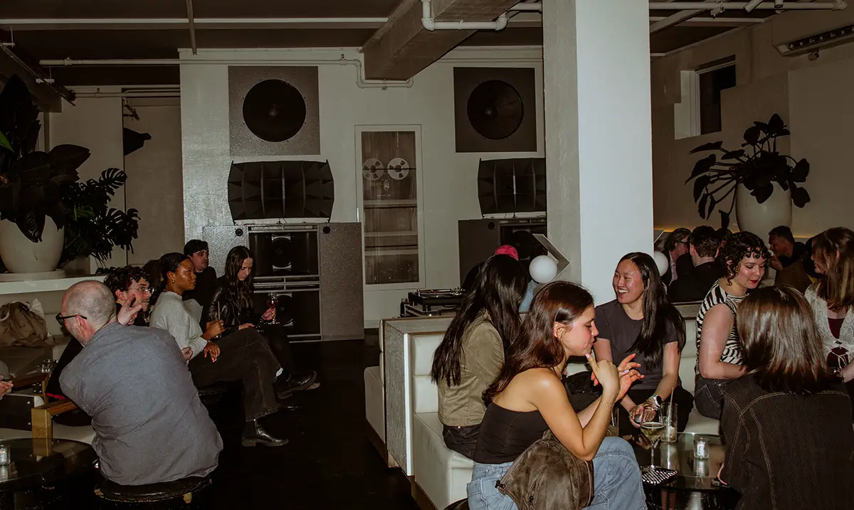 The crowd listening to EPiC: Elvis Presley in Concert at Public Records