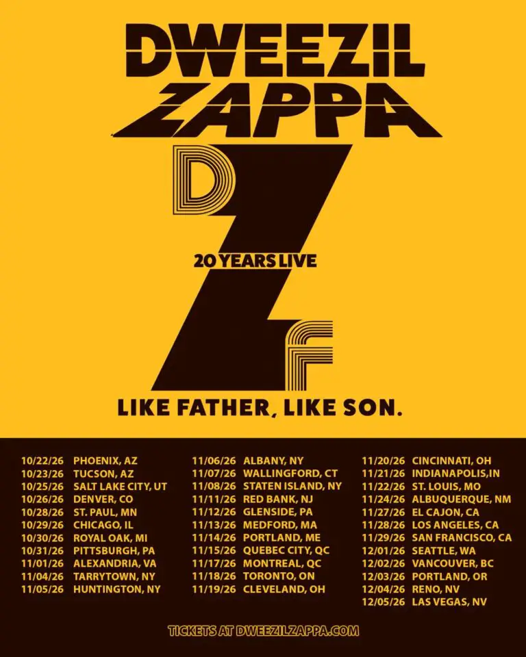Dweezil Zappa "DZ20: Like Father, Like Son Tour" 4 Stops in New York