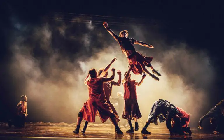 Compagnie Hervé Koubi performing "Sol Invictus"