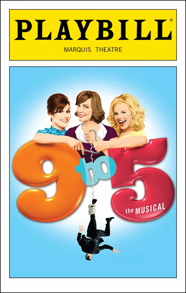 dolly parton 9 to 5 musical playbill