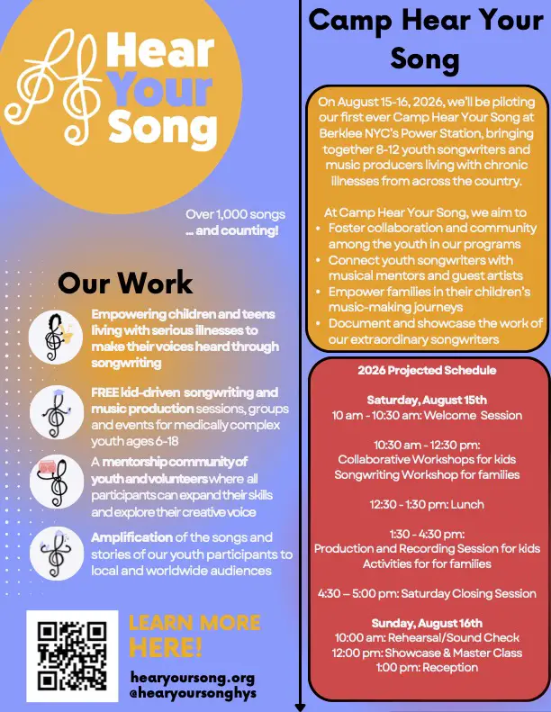 Camp Hear Your Song