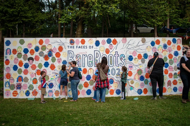 BareRoots Music mural