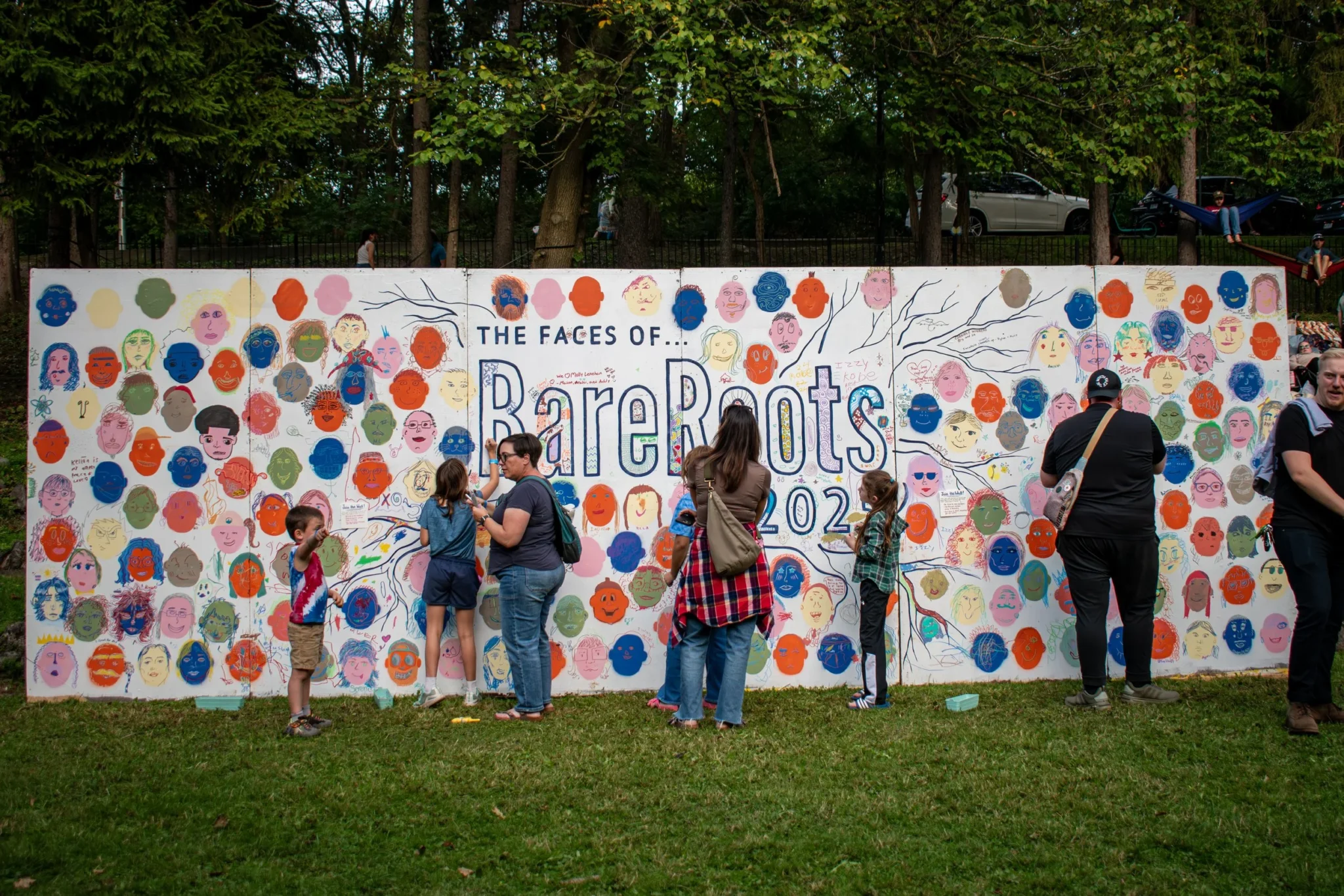 BareRoots Music mural