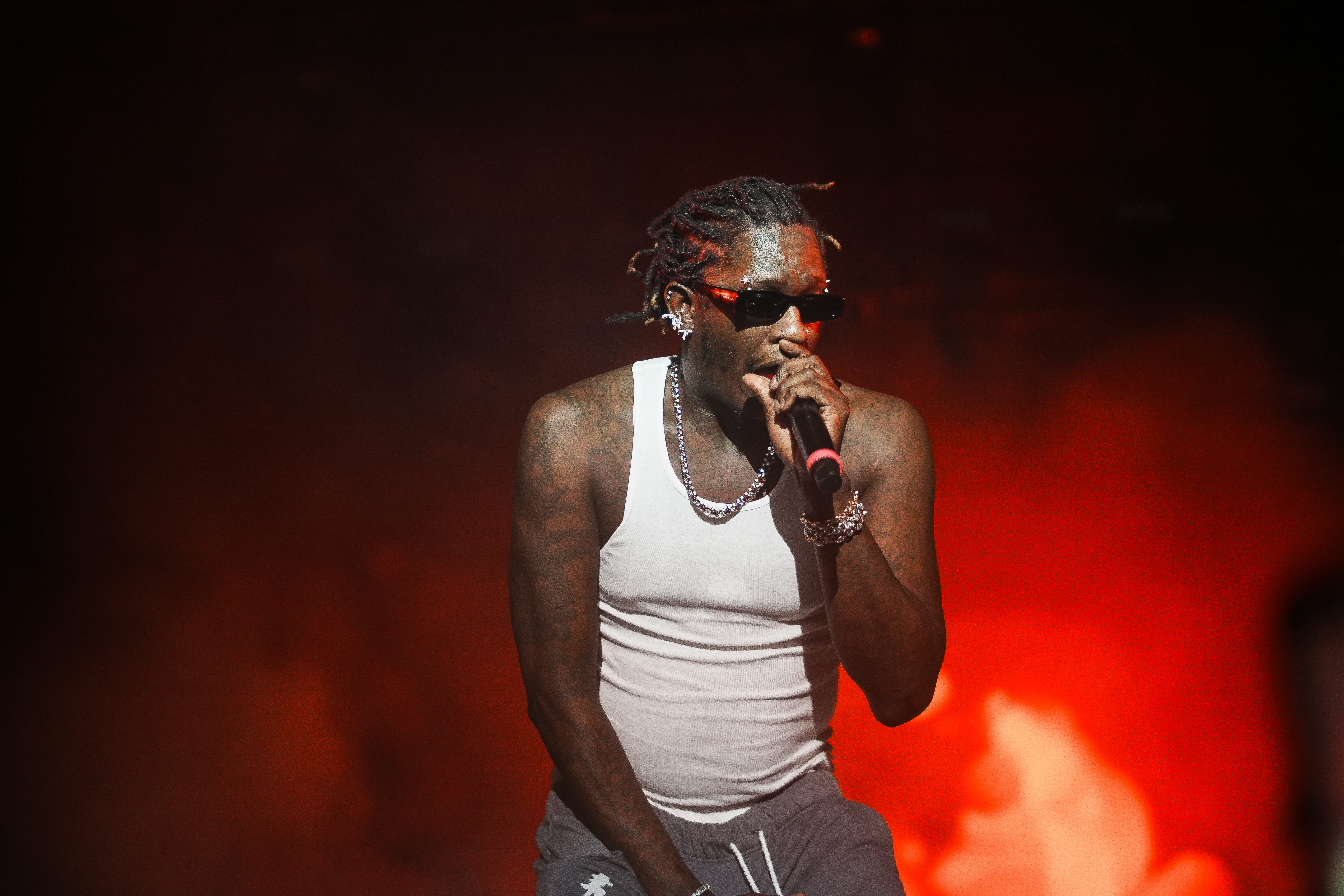 Young Thug performs during YSL   s New Generation Tour at Central Park SummerStage in New York City on September 13, 2026.