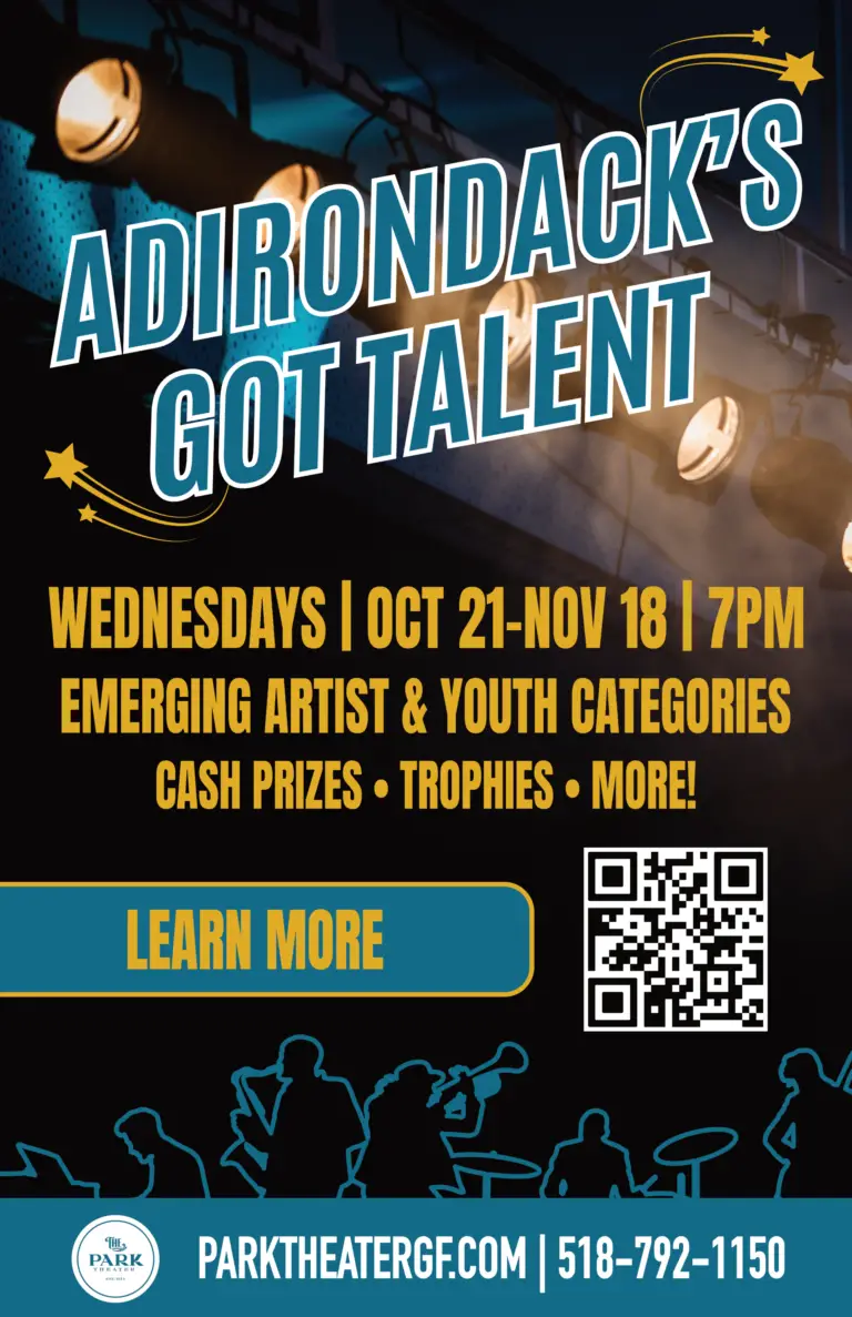 Promotional poster for Adirondack's Got Talent