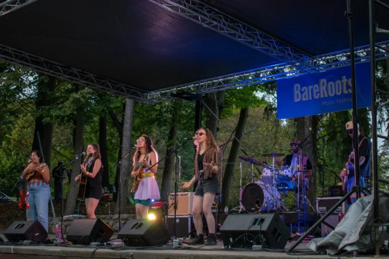 Performers at the 2025 BareRoots Festival