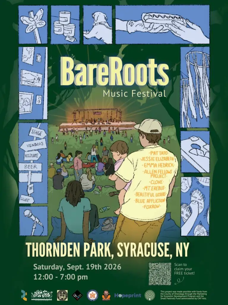 BareRoots Music Festival poster