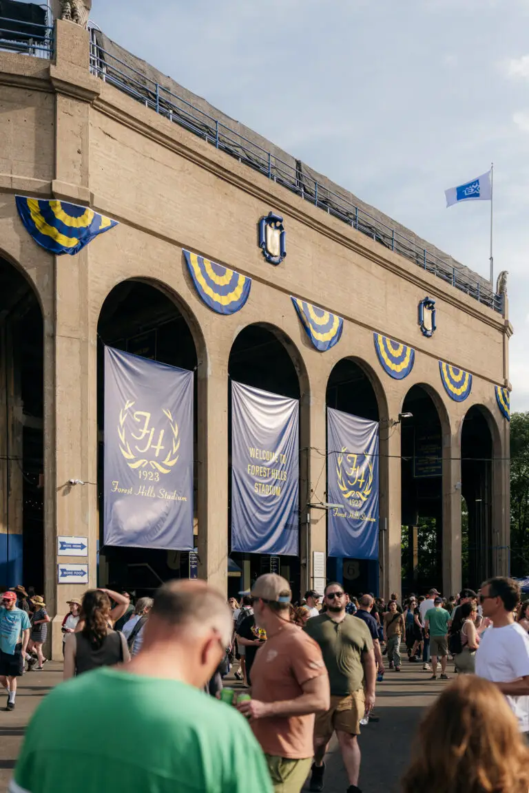 Exterior of Forest Hills Stadium